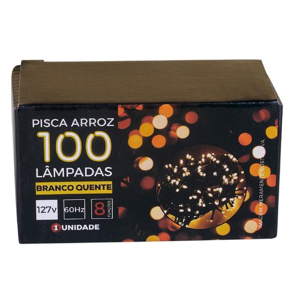 Pisca com 100 Lâmpadas Rio Master