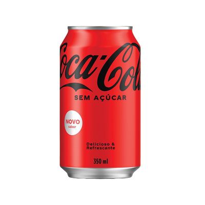 Refrigerante Coca-Cola Zero Lata 350ml