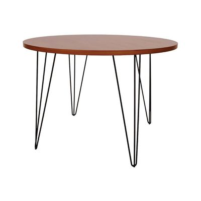 Mesa De Jantar Spectro Redonda ø1060x750 - Preto Amêndoa