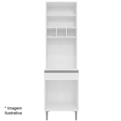 Paneleiro Duplo Adriana 4 Portas Branco