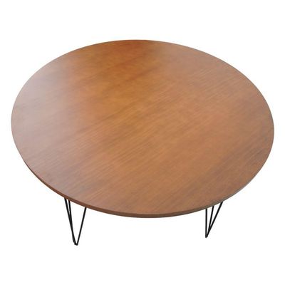 Mesa De Jantar Spectro Redonda ø1060x750 - Preto Amêndoa
