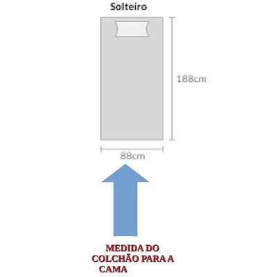 Cama Infanto Juvenil Clara Branco