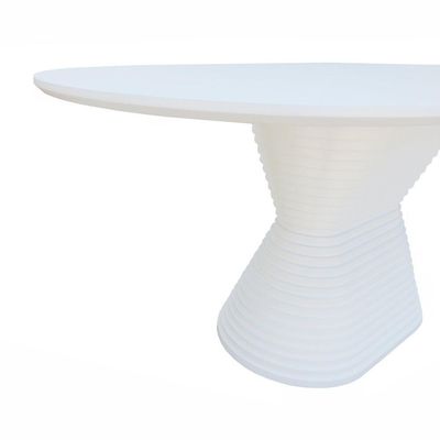 Mesa De Jantar Apollo Tampo Oblongo 180x90cm Branco