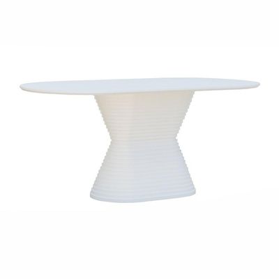 Mesa De Jantar Apollo Tampo Oblongo 180x90cm Branco