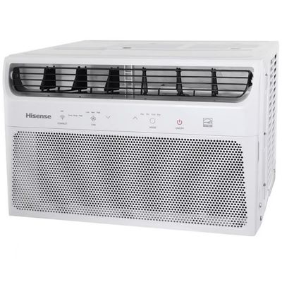Ar Condicionado Janela Hisense AW-08CWBRVGU01 Wi-Fi Controle Remoto 8.500 BTUs Frio Branco / 110V