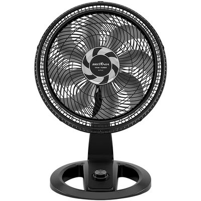 Ventilador de Mesa Britânia Maxx Force BVT481 47cm com 3 Velocidades e 8 Pás Preto / 220V