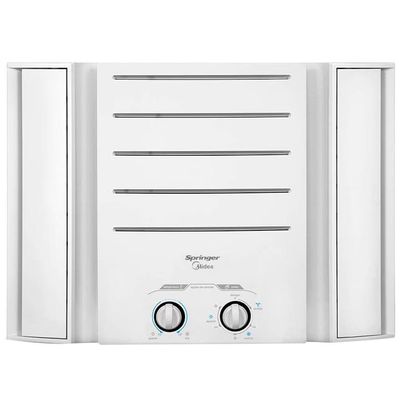 Ar-Condicionado de Janela Springer Midea QCK10 Frio 10.000 BTUs Mecânico Branco / 220V