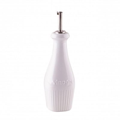 Vinagreiro Porcelana Branco