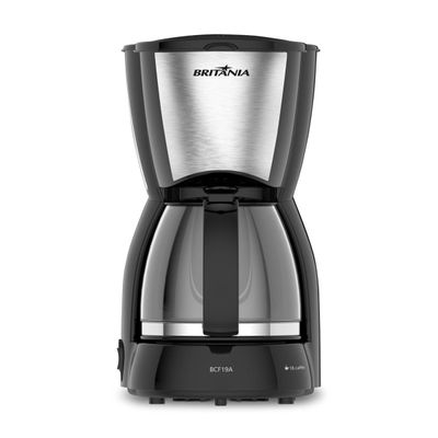 Cafeteira Britânia 18 Cafezinhos BCF19A Jarra de Vidro 550W 127V