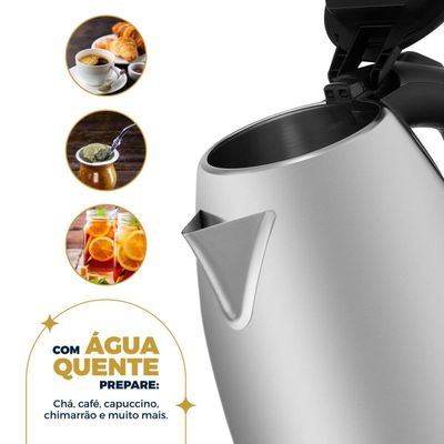 Chaleira Elétrica Britânia BCH25 2L Inox 220V