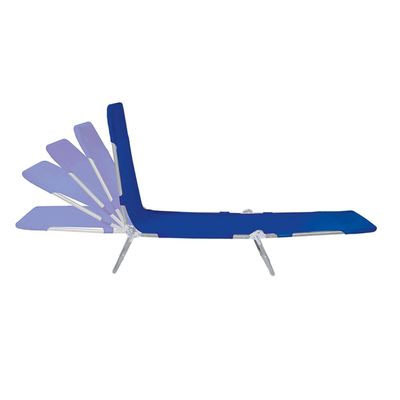 Cadeira Espreguiçadeira Textilene Azul Marinho