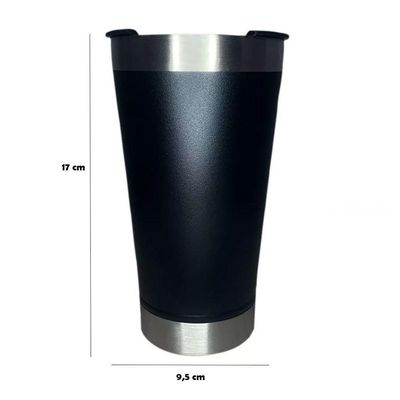 Copo Térmico C/ Abridor E Tampa 473ml Variado