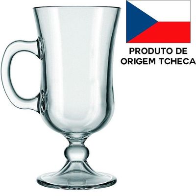 Kit 8 Taça Cappuccino Importada Tcheca 230ml Irish Coffee