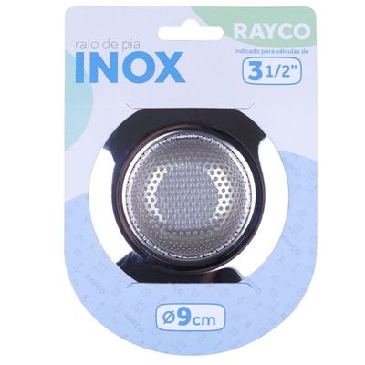 Ralo de Pia 9cm Rayco Inox