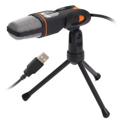 Microfone Condensador Usb Kp-916