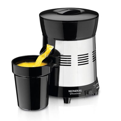 Extrator De Sucos Mondial Turbo Premium E-10 Biv Preto/inox Bivolt