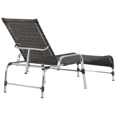 2 Cadeiras Espreguiçadeiras E Mesa Confortável Para Piscina Pedra Ferro