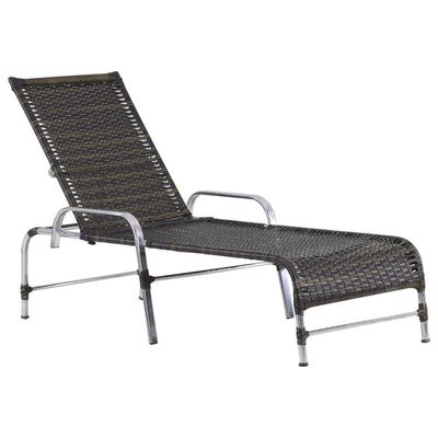 2 Cadeiras Espreguiçadeiras E Mesa Confortável Para Piscina Pedra Ferro