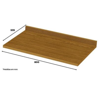 Tampo De Cozinha Modulado P/ Balcão Essência 80cm Nature - Henn