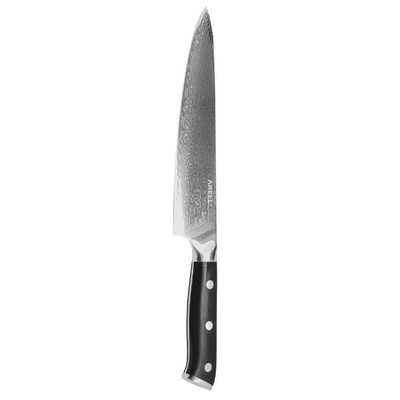Faca Chef 67 de Aço Japonês Damasco Vg-10 20cm