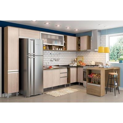 Módulo Cozinha Henn Connect Tampo P/ Balcão Integra 20cm Duna