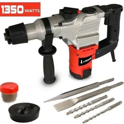 Martelete Rompedor Demolidor 1350w Com Maleta 110v Lorben 110V