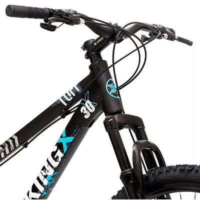 Bicicleta Viking Aro 26 Câmbios Importados 21v Aero Preto Azul
