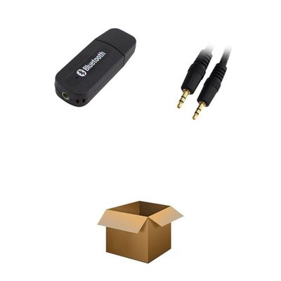 Adaptador Receptor Bluetooth Usb P2 Audio Sterio C/ Cabo P2 -usb P2