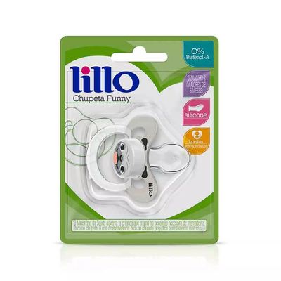 Chupeta Lillo Funny Animais Silicone Anatômica Cachorro Tamanho 2