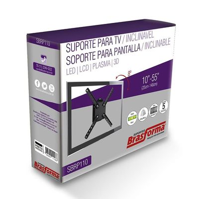 Suporte Ajustável Para Tv Led, Lcd De 10 A 55