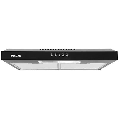 Depurador De Ar Suggar Dps161Pt Slim 60Cm 127V Preto 127V 110V