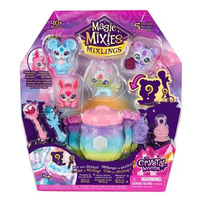Magic Mixies Caldeirão Surpresa Mixlings5 Pack Crystal Woods