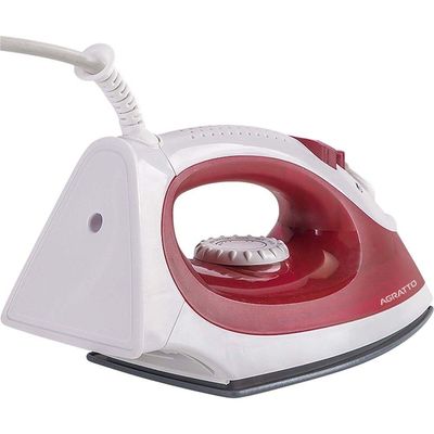 Ferro De Passar Vapor Agratto Bravo Fc-02 Cerâmico Vermelho 220v