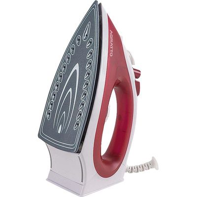 Ferro De Passar Vapor Agratto Bravo Fc-02 Cerâmico Vermelho 220v