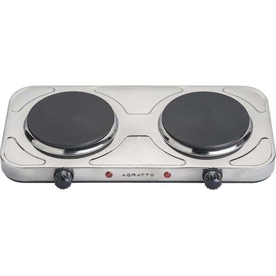 Fogão Elétrico De Mesa Agratto Fm02 Cinza 220v
