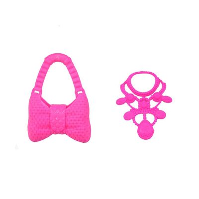 Vestido Para Boneca - Doll Dress Kit 2 Looks - Bege E Rosa