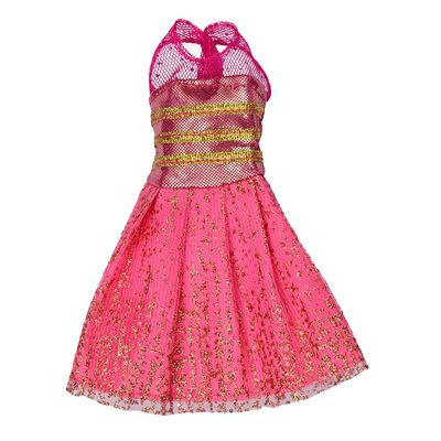 Vestido Para Boneca - Doll Dress Kit 2 Looks - Bege E Rosa
