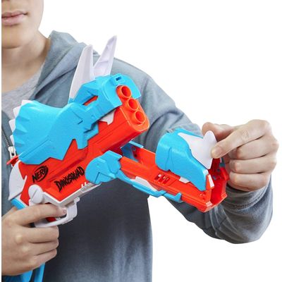 Lançador Nerf Dinosquad Tricera Blast - Hasbro F0804