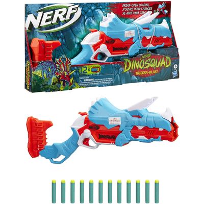 Lançador Nerf Dinosquad Tricera Blast - Hasbro F0804
