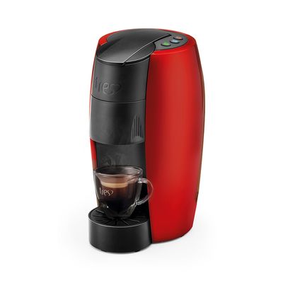 Máquina de Café Expresso Três Corações Basic Vermelha - 127V