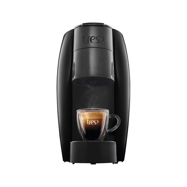 Máquina de Café Expresso Três Corações Basic Preta - 220V