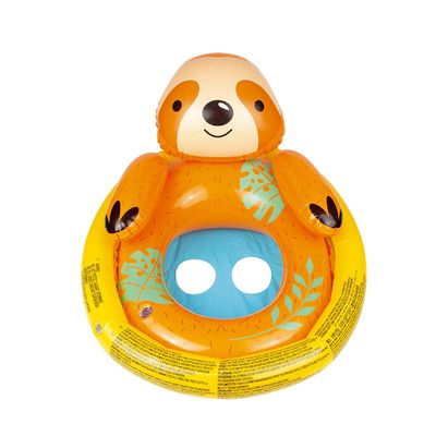 Boia Inflável Oval com Fralda Bichinhos - Preguiça