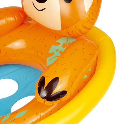 Boia Inflável Oval com Fralda Bichinhos - Preguiça