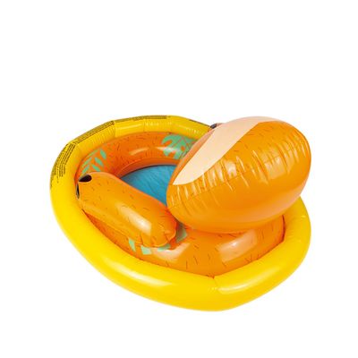 Boia Inflável Oval com Fralda Bichinhos - Preguiça