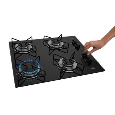 Cooktop 4 Bocas Fit Line Fischer Preto Bivolt