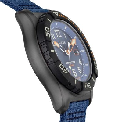Relógio Timex Masculino Ref: Tw2v40300m Expedition Solar Black