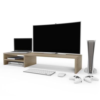 Suporte Para Monitor Stand Home Office Lap 90 Cm L03 Amadeirado - Lyam