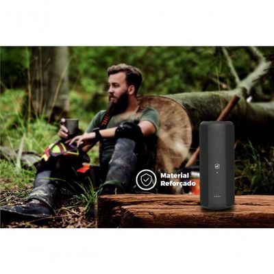 Caixa De Som Bluetooth Atomic Tws - 20W - 360º - Ipx7- Gshield