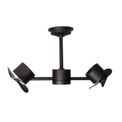 Ventilador De Teto Treviso Infinit Preto C/ Controle Remoto Bivolt