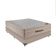 Cama + Box Airtech Colchão Ortobom Casal 138cm Springpocket Cor:bege